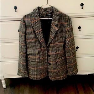 Plaid blazer